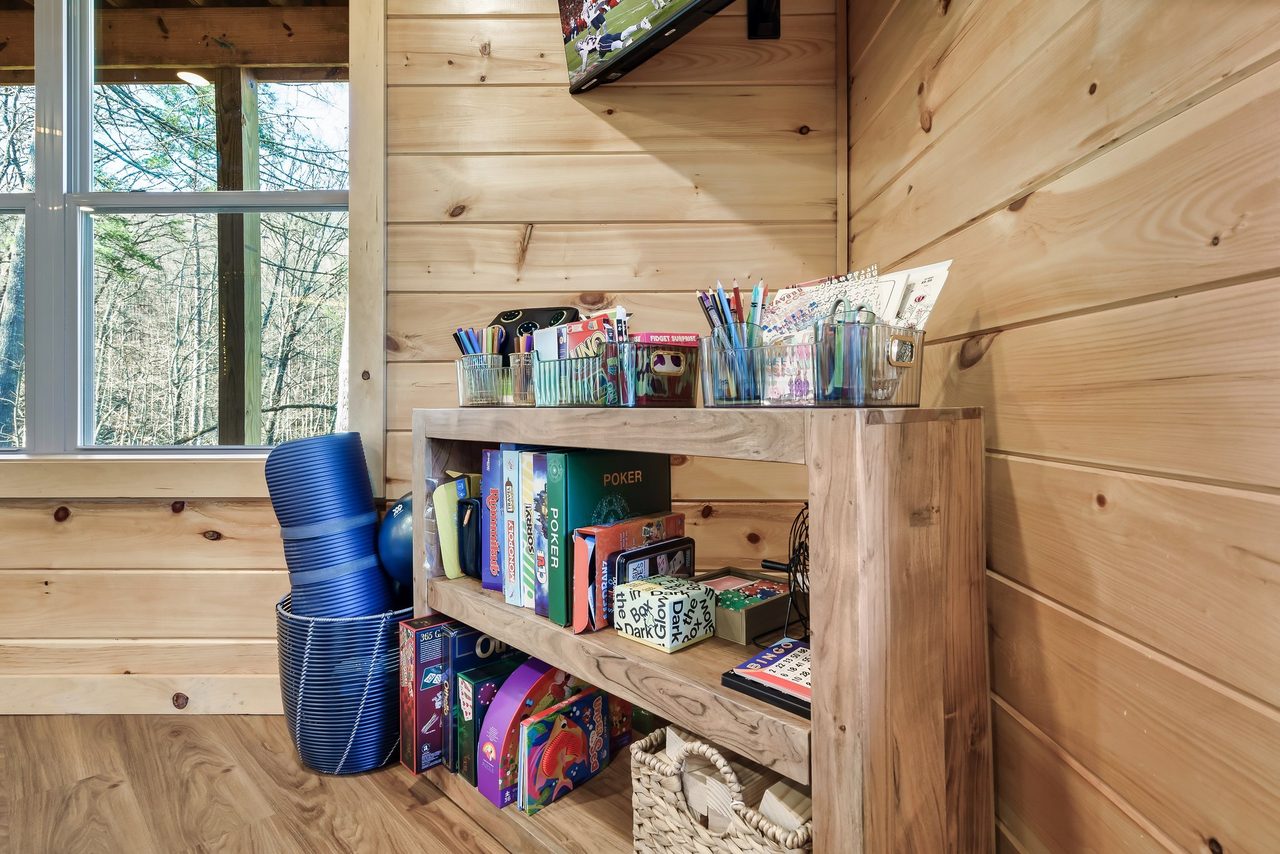 Family room: card table, foosball, ping pong, arcade & games